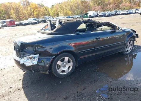 2003 Audi A4 1.8T из США, поврежденный, VIN WAUAC48H33K027633